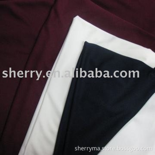 comfortable fabric 100% polyester jersey fabric interlock suitable for garments lining